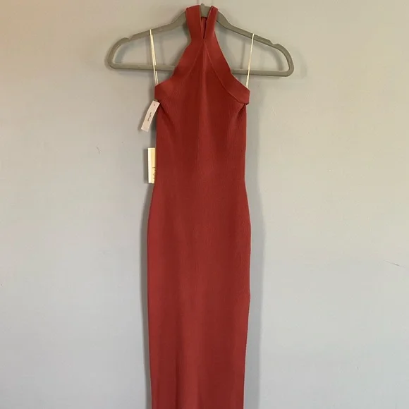 NWT Aritzia Cayenne Halter Dress - Picture 4 of 7